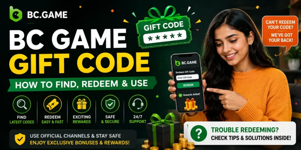BC Game Gift Code Today